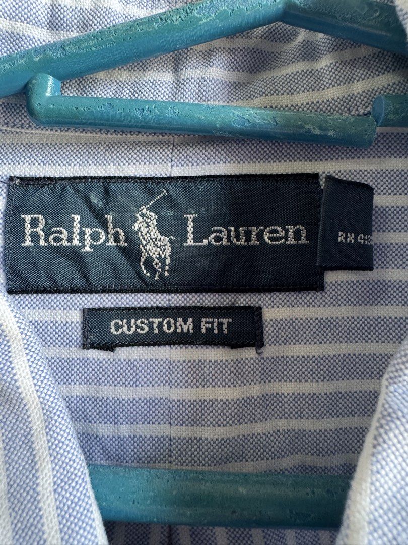 Ralph Lauren / RL - Pinstripe Longsleeves (Category: Tshirts & Polo Shirts ) located in Manila. Submitted by alguims (Listing ID 1469633510, Image 2). Description: Dimes: Width - 22 Length - 29 Issue/s: Cut Tags Loc: Manila .