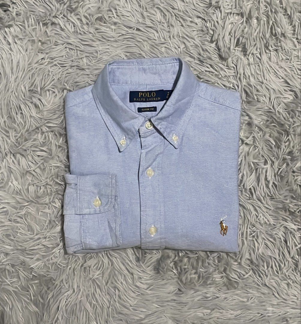 Ralph Lauren Classic Fit Oxford Multi Colored Pony Button Down Light Blue LS With Qr Code (Category: Tshirts & Polo Shirts ) located in Cebu City. Submitted by johnova18 (Listing ID 1469683883, Image 1). Description: Ralph Lauren Classic Fit Oxford Multi Colored Pony Button Down Light Blue LS With Qr Code Authentic ✅ Size: Small Width: 20.5 Length: 28 Color rate: 10/10 Pristine condition Good As New 4000 + shipping fee Location: Cebu City.
