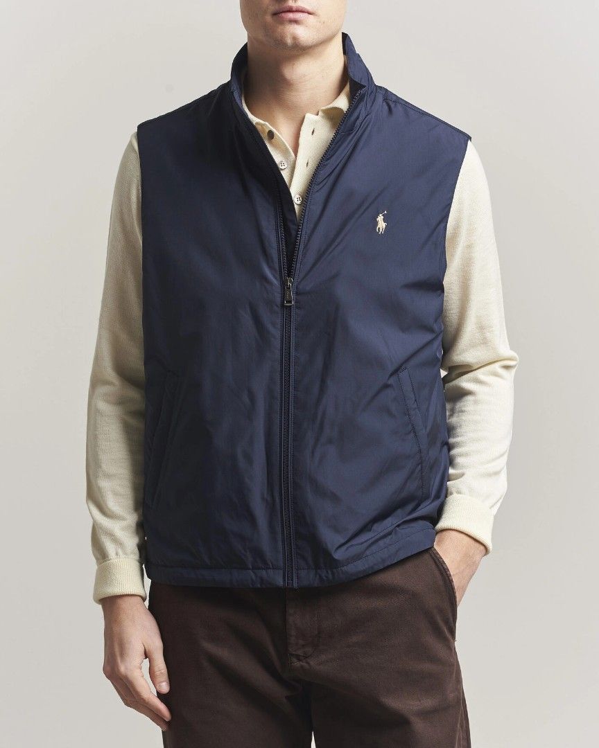 RALPH LAUREN GOLF VEST (Category: Coats, Jackets and Outerwear) located in Manila. Submitted by lunaras_declutter (Listing ID 1469671973, Image 1). Description: EXCELLENT CONDITION 9.5 COLOR RATE SMALL TO MEDIUM.