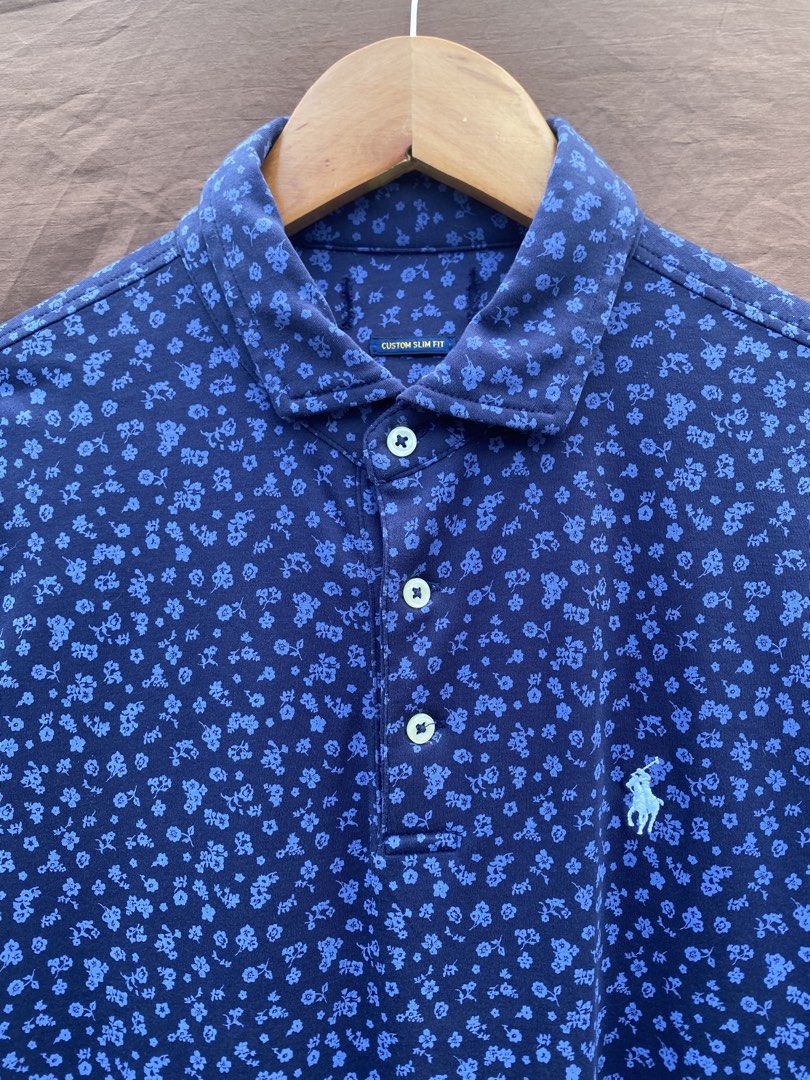 Ralph Lauren Polo shirt Aop (Category: Tshirts & Polo Shirts ) located in Antipolo. Submitted by treasurethings02 (Listing ID 1469654973, Image 2). Description: Ralph Lauren Polo shirt Excellent condition 9.5CR Honest issue cut neck tag but wash tag still intact Dimensions 19W/27L Medium Photo Details🫶🏻.