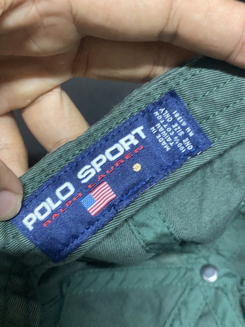 Ralph Lauren Polo Sport Cap (Category: Caps & Hats) located in Davao. Submitted by workmensph (Listing ID 1469653652, Image 3). Description: OSFA.