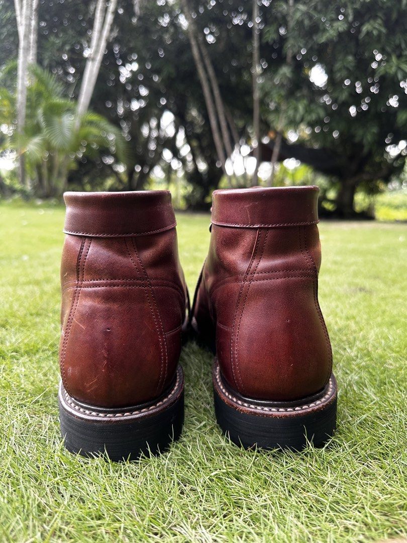 RARE!! needles Monkey Boots 2000s size US9.5 (Category: Boots) located in Tacurong. Submitted by locationtacurongcitymindanao (Listing ID 1469679706, Image 3). Description: Flaked 😩 Sign of usage Light heel drags VIBRAM OUTSOLE premium high quality Location Tacurong City Mindanao.