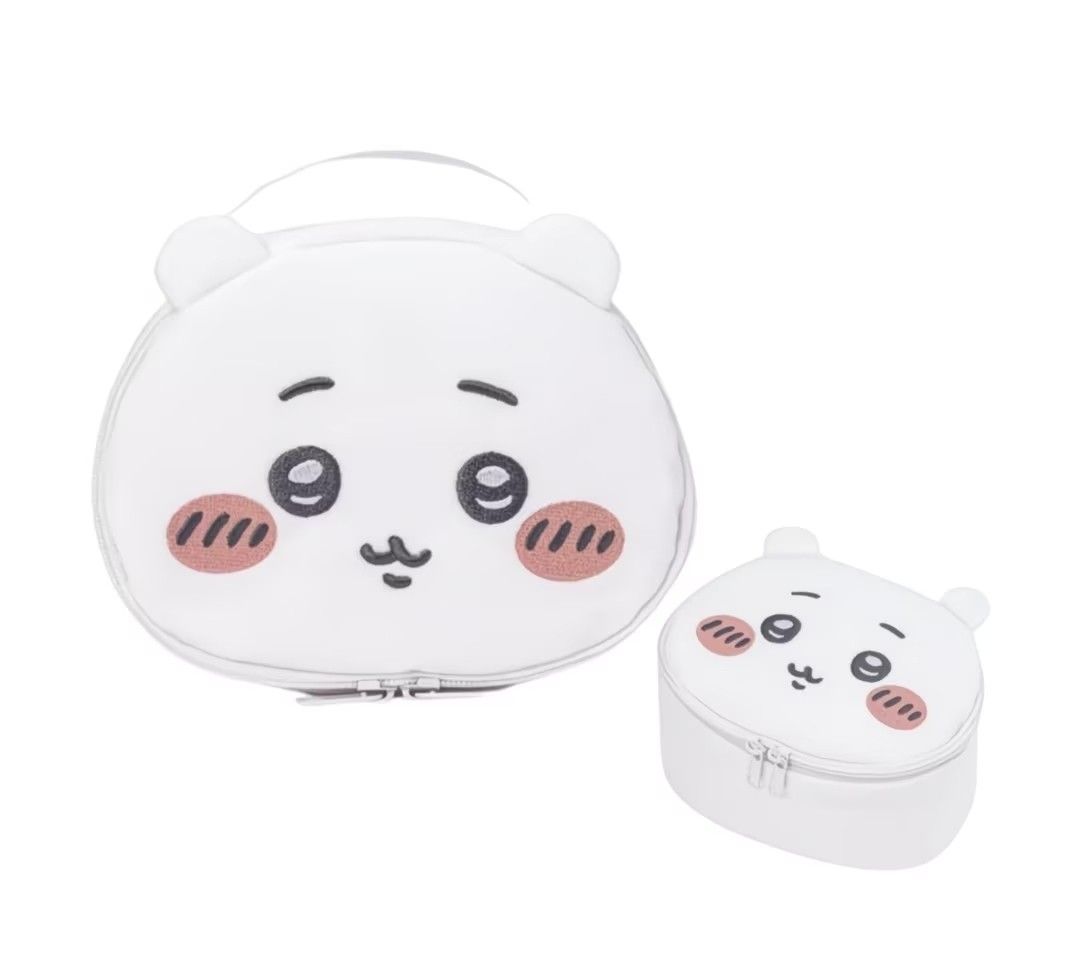 [READ DESCRIPTION] Chiikawa and Usagi Makeup Bag Pouch (Category: Purses & Pouches) located in Angeles City. Submitted by trustsuki (Listing ID 1469689997, Image 1). Description: 🍀 ꒰ wts lfb ph only .ᐟ ˚♡ ꒱ ‼️ read before buying ♡ Chiikawa and Usagi Makeup Bag Pouch♡ 200ea + lsf ✨️ pre-order (up to 5 weeks) ✨️ brandnew as is x sensi, always manage your expectations it might have factory damage x impatient 💳 mop: maribank / gcash 🚚 mod: j&t ( w
