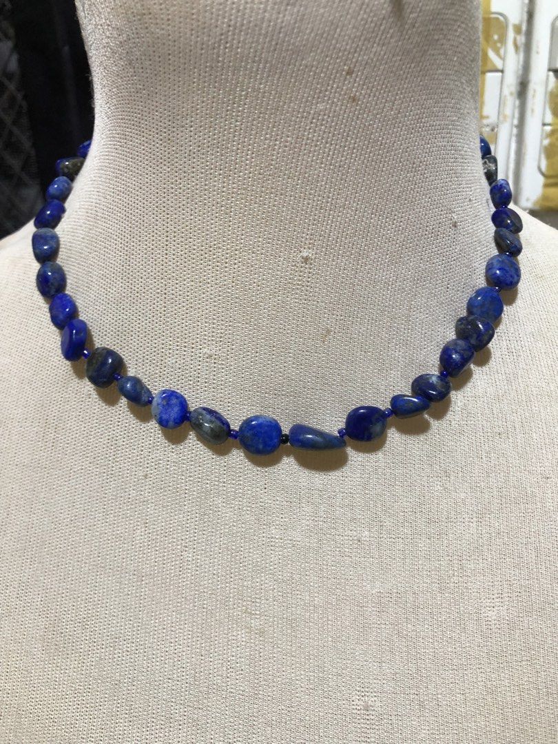 Real lapiz lazuli vintage (Category: Necklaces) located in Manila. Submitted by anneverz (Listing ID 1469591312, Image 1). Description: Vintage item Real lapiz lazuli Necklace .