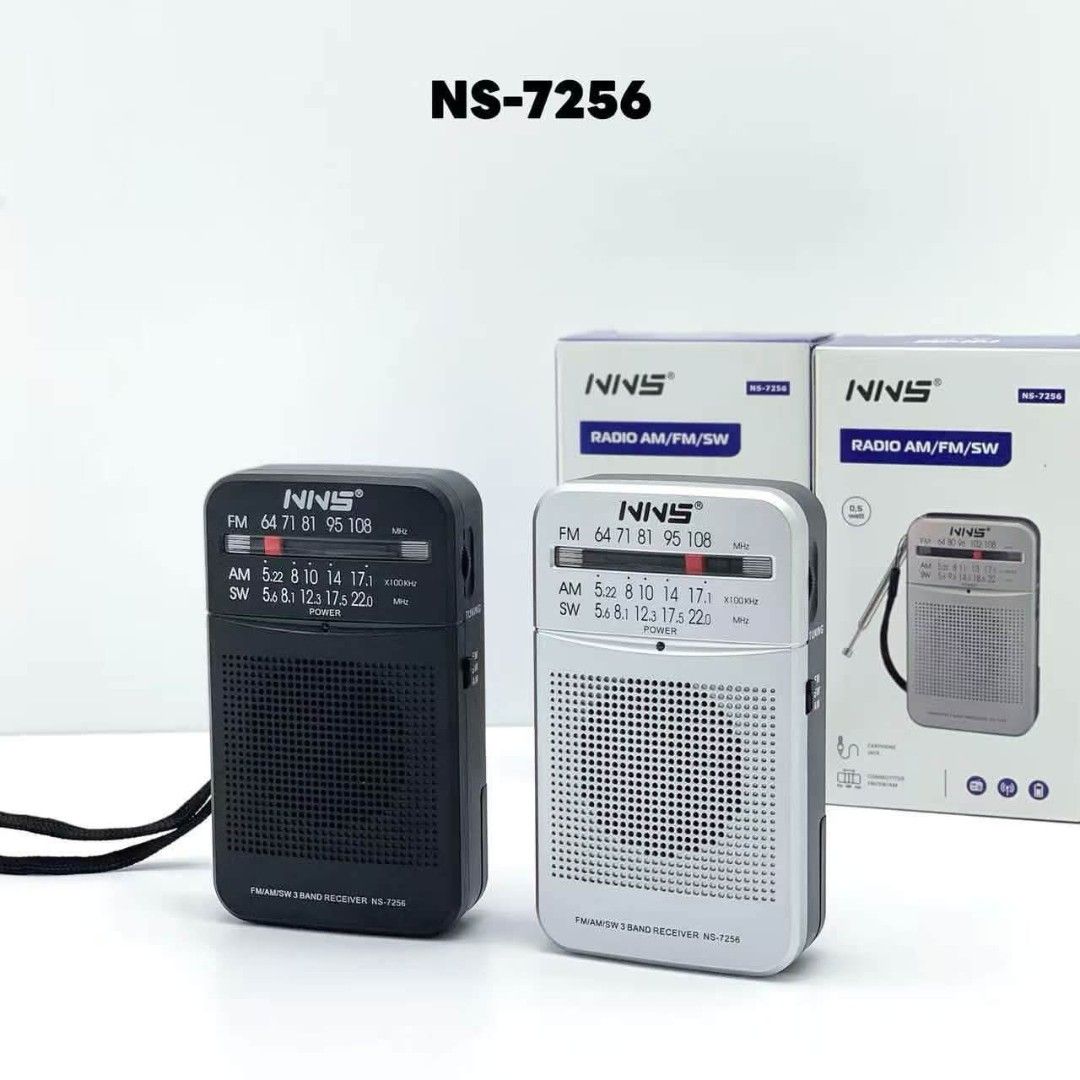 Rechargeable Portable Pocket Radio (Category: Home Improvement Tools & Accessories) located in Mandaluyong City. Submitted by shopmla (Listing ID 1469717296, Image 3). Description: Rechargeable Portable Pocket Radio Php 350. NS-7256 FM/AM/SW 3 Band Rechargeable Portable Pocket Radio.