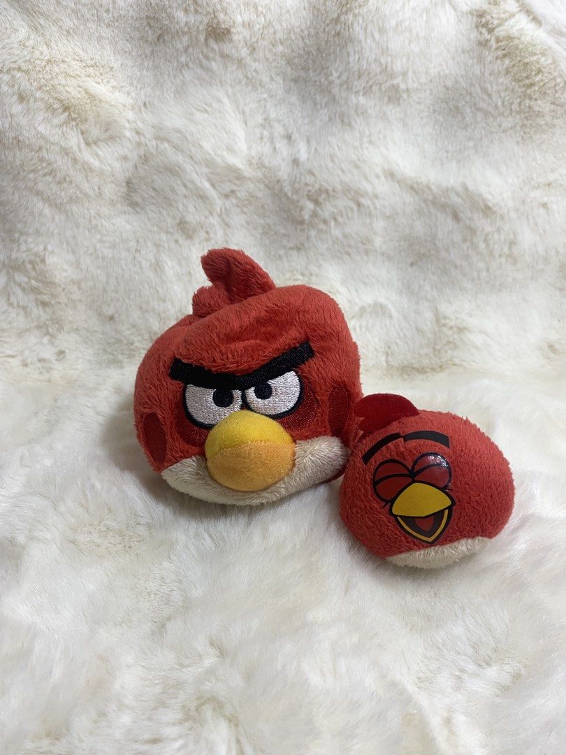 Red Angry Bird plush charm (Category: Plushies & Soft Toys) located in Kalibo. Submitted by ollie_stuffshop (Listing ID 1469662419, Image 2). Description: Before you send your inquiries: ❗️Last Price is already posted ❗️Manage your expectations, WYSIWYG ❗️May need washing ❗️Dropoff is every Wednesday & Sunday.