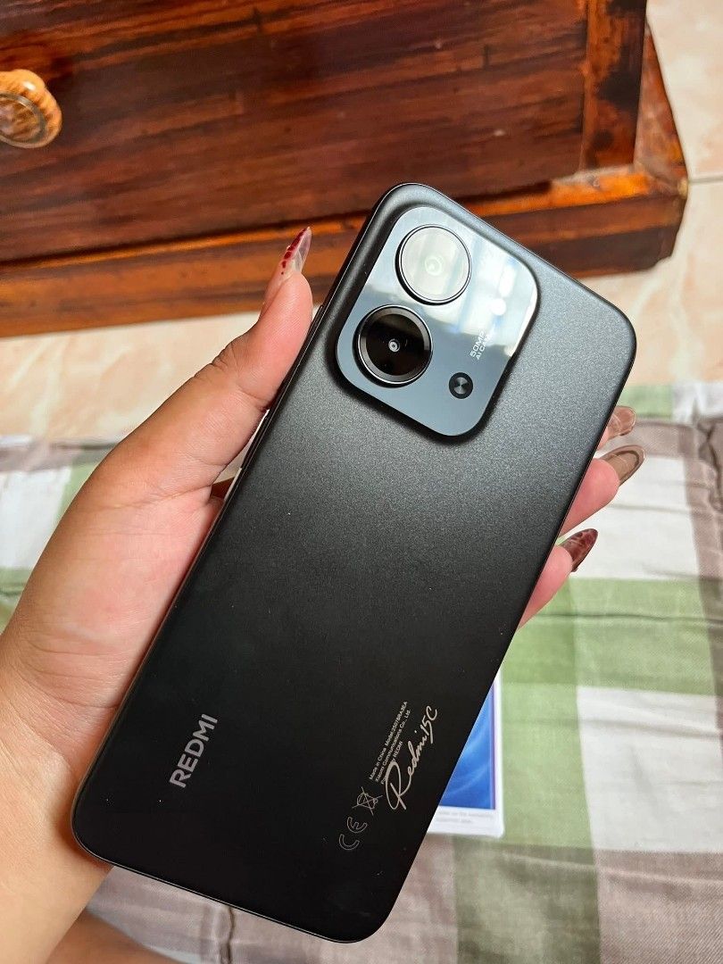 Redmi 15C (Category: Other Mobile & Gadget Accessories) located in Bulacan. Submitted by ukaybrandedshop (Listing ID 1469693729, Image 3). Description: Redmi 15C 6/128GB No Issue Good Condition Unit, Case, Charger, Box Pm directly 💌.