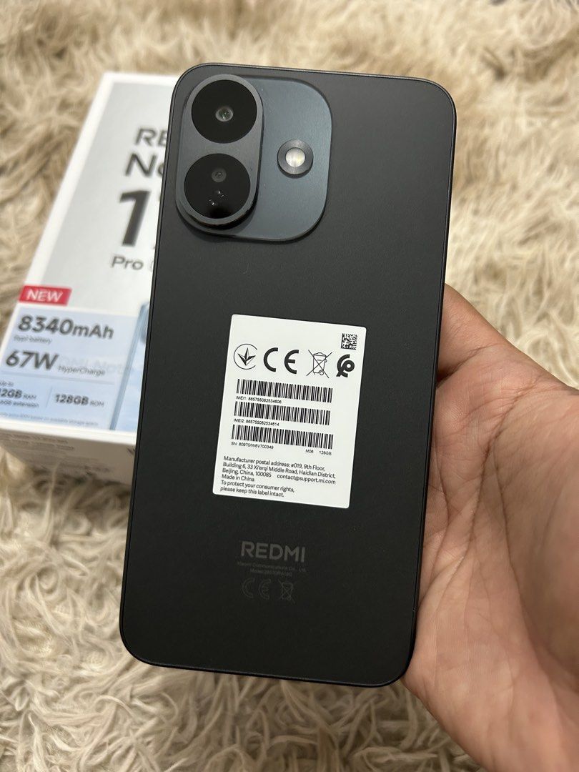 Redmi Note 17 Pro 5G 128GB (Category: Xiaomi) located in Caloocan City. Submitted by bouesantos06 (Listing ID 1469709599, Image 1). Description: Redmi Note 17 Pro 5G 128gb Black 100% BH 9cc Complete with Box Bought last October 12, 2026 Under warranty til’ October 11, 2027 No issue and Good as new SRP: 22,999 Selling Price: 14,000 Fixed North Caloocan area. Willing to meetup SM Faiview/SM SJDM.Pwede ko ihatid sa Location niyo add nalang delivery 