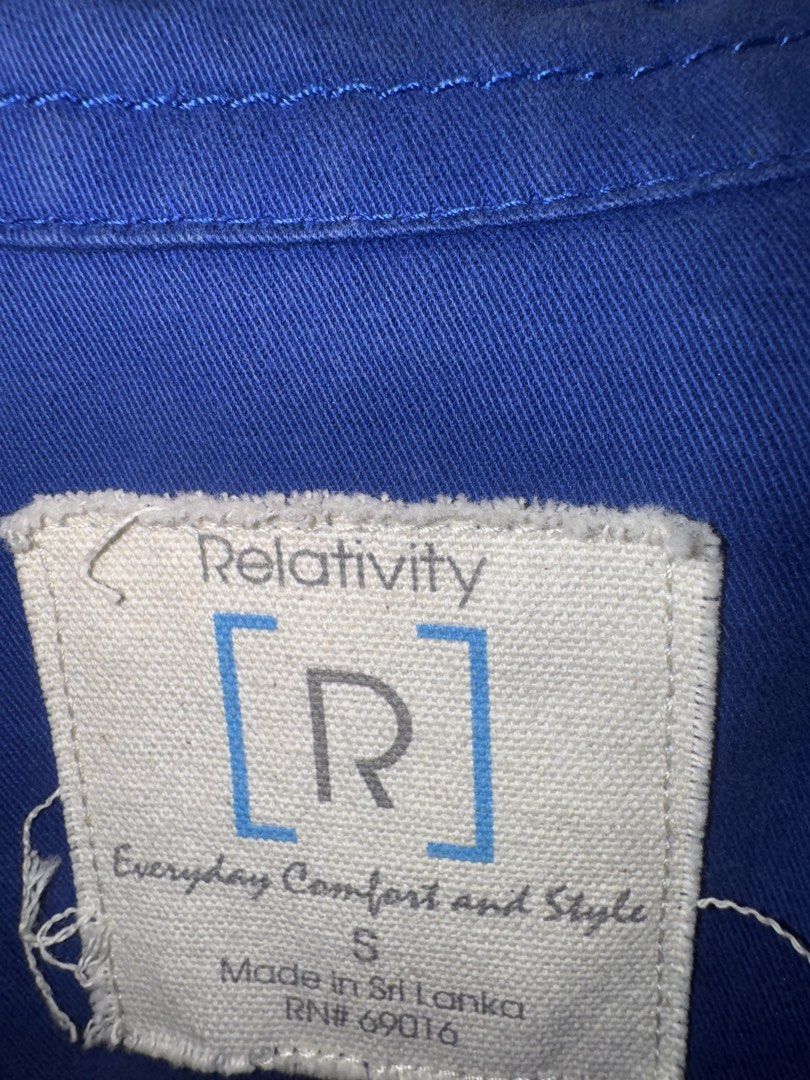 Relatively Royal Blue Jacket (Category: Coats, Jackets and Outerwear) located in Quezon City. Submitted by coolmomma (Listing ID 1469740650, Image 3). Description: Never worn bought from the US for $50 Fits small.