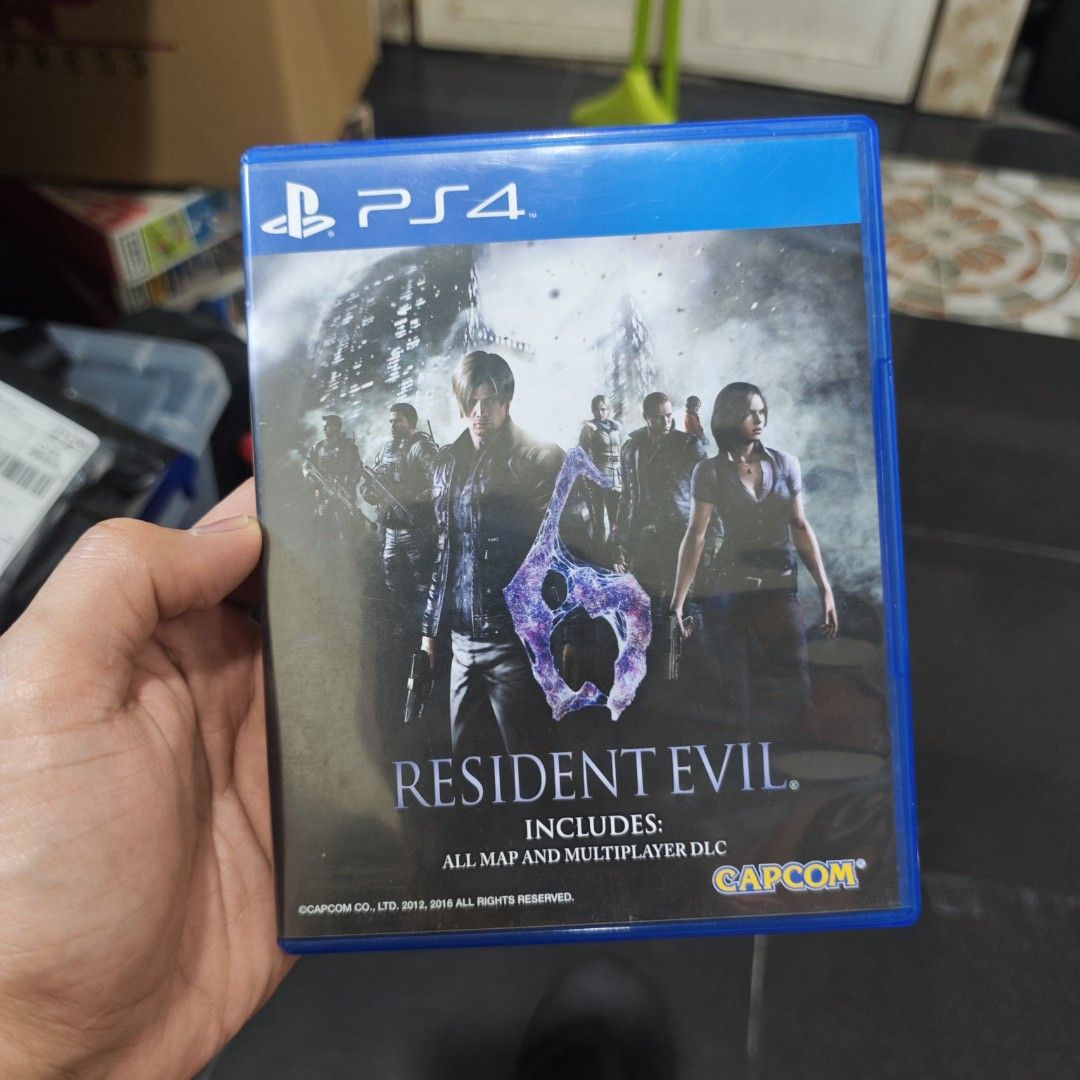 Resident Evil 6 PS4 Game (R3) (Category: PlayStation) located in Quezon City. Submitted by shopme_gadget30 (Listing ID 1469618131, Image 1). Description: kindly read the details first for sale fixed price good condition tested and working with Case and disc game compatible to ps4 /ps5 console R3 Region qc area meet up: sm north shipping fee must shoulder by the buyer via lalamove or grab payment: bdo/gcash happy gaming everyone.
