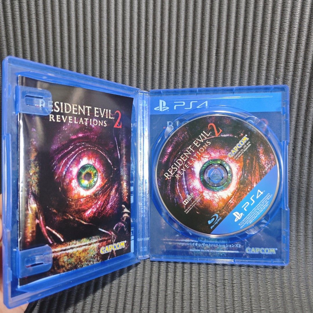 Resident Evil Revelations 2 PS4 Game (R1) (Category: PlayStation) located in Quezon City. Submitted by shopme_gadget30 (Listing ID 1469635240, Image 3). Description: kindly read the details first for sale fixed price good condition tested and working with Case and disc game compatible to ps4 /ps5 console R1 Region qc area meet up: sm north shipping fee must shoulder by the buyer via lalamove or grab payment: bdo/gcash happy gaming everyone.