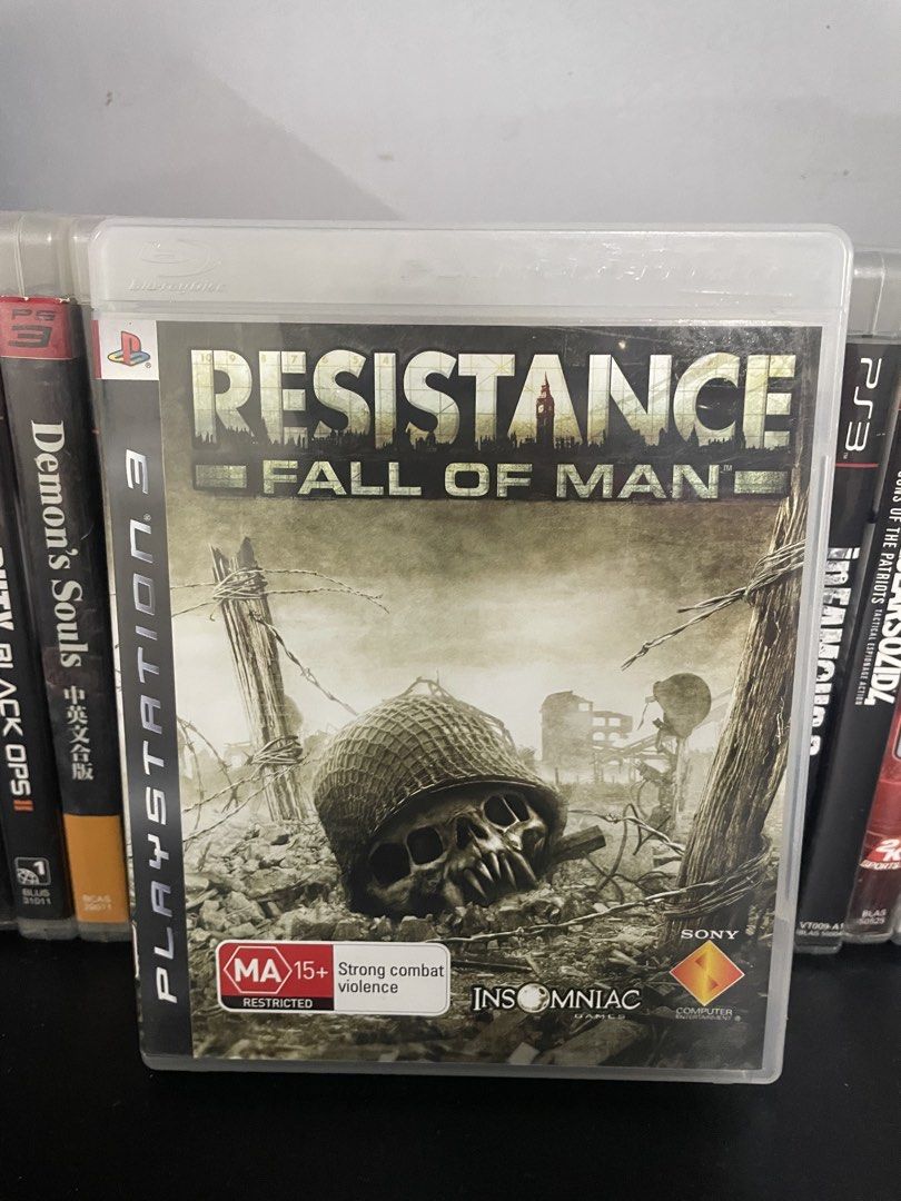 Resistance: Fall of Man (PS3) (Category: PlayStation) located in Marikina City. Submitted by jaysonceli (Listing ID 1469662102, Image 1). Description: Resistance: Fall of Man - tested & working - in excellent condition - includes original manual Price: 600.