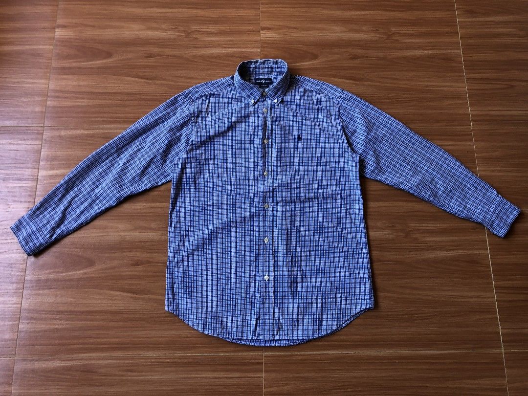 RL BUTTON DOWN LONGSLEEVE POLO (Category: Formal Shirts) located in Baybay. Submitted by dathrifted (Listing ID 1469604015, Image 1). Description: RL BUTTON DOWN LONGSLEEVE POLO MEDIUM-LARGE FITTING Width- 21 Lenght- 30 EXCELLENT CONDITION PM if Interested📩📩📩.