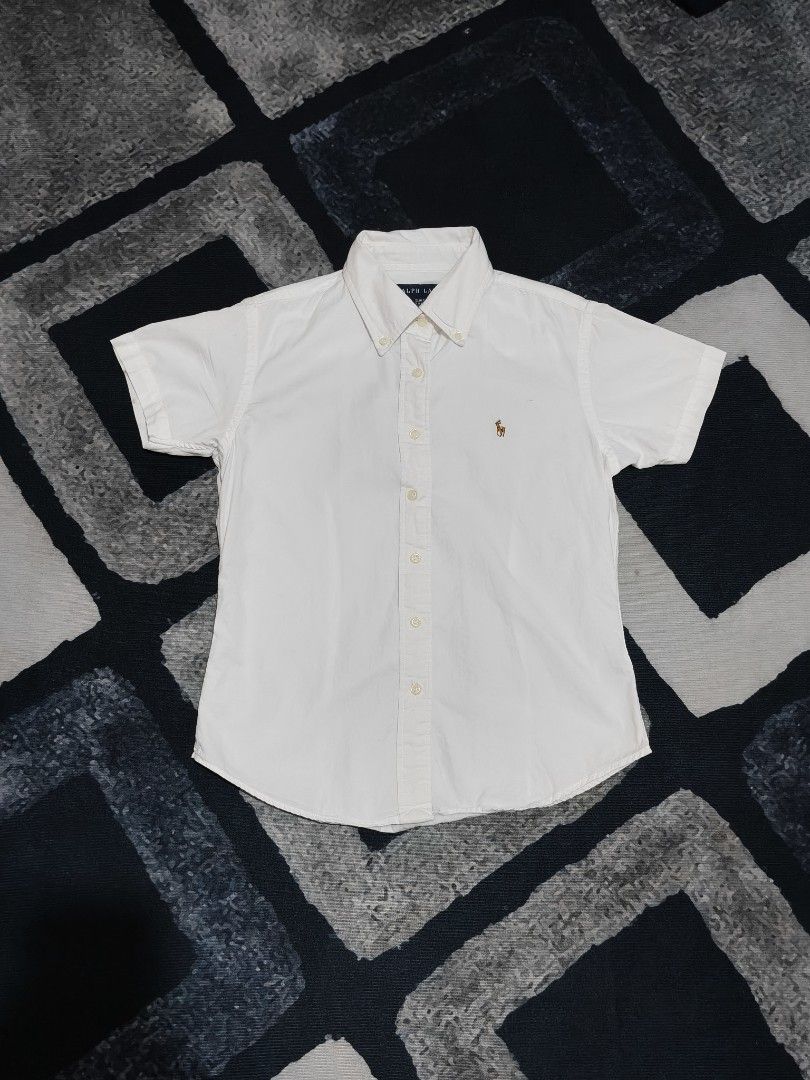 RL ButtonDown Shortsleeves (Category: Shirts) located in Andop. Submitted by kyutoryuu (Listing ID 1469582017, Image 1). Description: •Dimes: 17.5x23.5 •Condition: Excellent •CR: 9.5/10 •Issue: need rewash.