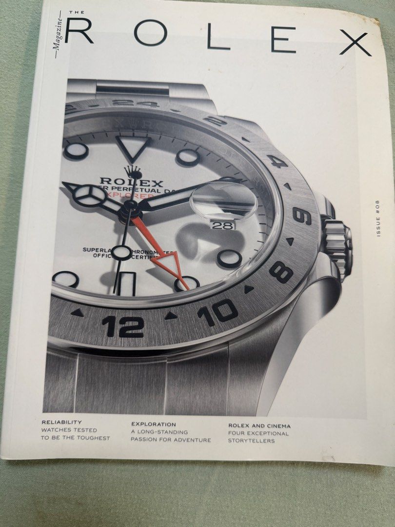 Rolex catalogue (Category: Everything Else Others) located in Manila. Submitted by tipanty2977 (Listing ID 1469684691, Image 1). Description: Rolex catalogue and magazine 1k each booklet take all for 2k.
