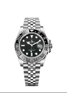Rolex GMT-Master II Sprite Green Black Bezel Jubilee, Luxury, Watches ...