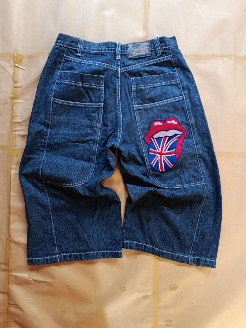 Rolling stones Jorts (Category: Shorts) located in Bacolod City. Submitted by empatees (Listing ID 1469659025, Image 2). Description: issue button.
