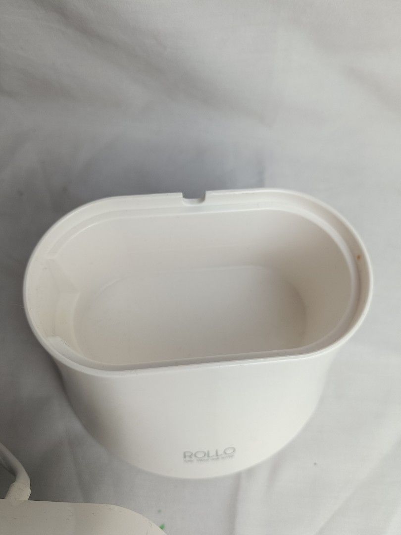Rollo Ionic Steam Hair Setter ROLLO-100 (Category: Hair) located in Baguio. Submitted by clothes.over.bros.ph_2020 (Listing ID 1469692397, Image 3). Description: - Brand/Model: Rollo Ionic Steam Hair Setter (ROLLO-100) - Color: White - Power: 220V, 60Hz, 130W - Features: Built-in 100% steam system for natural waves and curls without heat damage - Inclusions: Main device, steam funnel attachment, and power cord - Condition: Well-maintained and rea