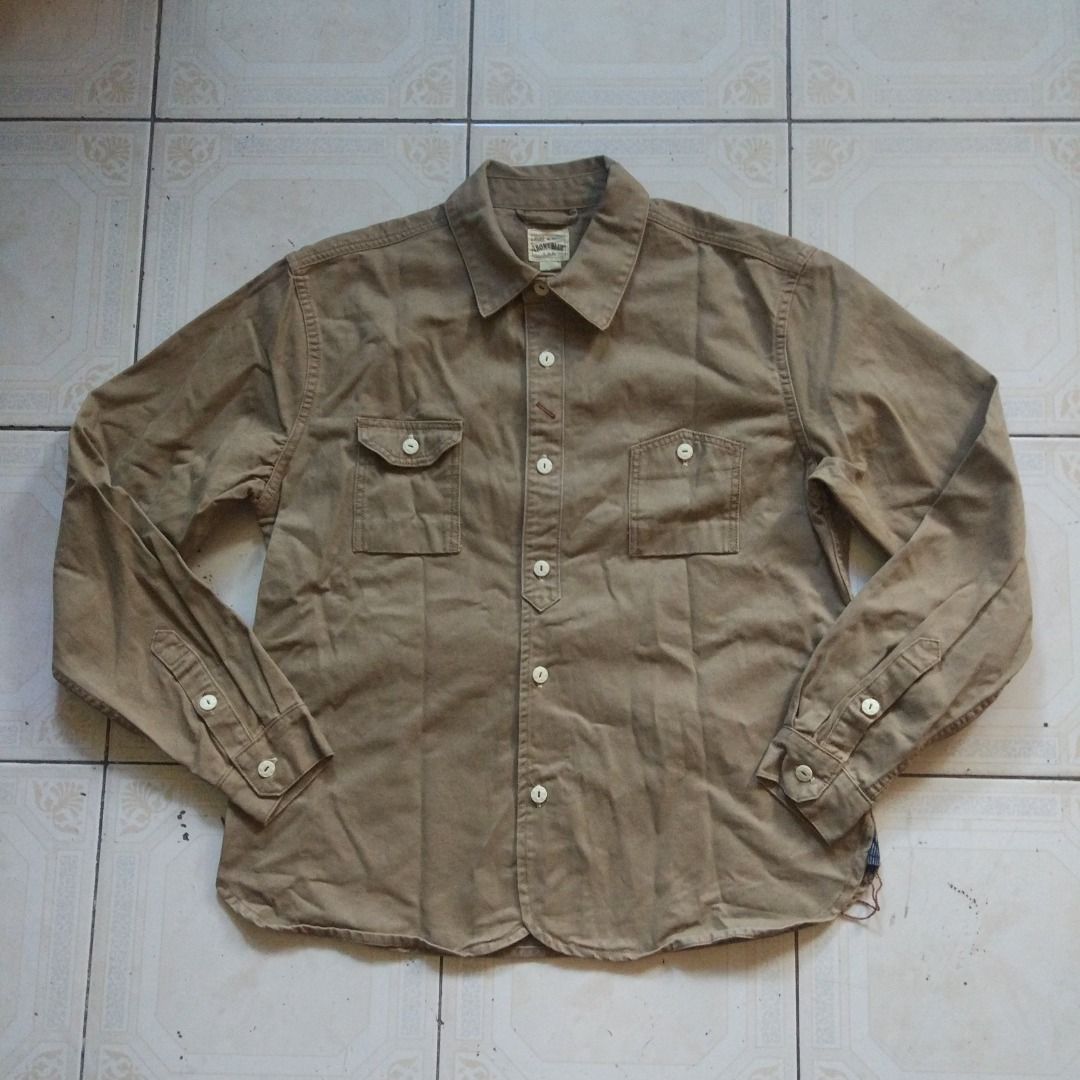 Ruggison Khaki Work Shirt XL (Category: Formal Shirts) located in Pasay City. Submitted by denimdude.ph (Listing ID 1469623518, Image 1). Description: .