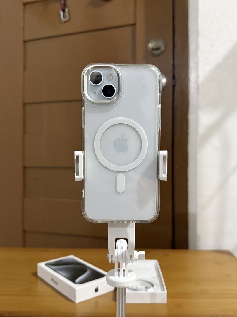 Rush - iPhone 15 Plus 128GB (Openline) NTC Approved (Category: iPhone 15 Series) located in Quezon City. Submitted by sky-the-great (Listing ID 1469751906, Image 1). Description: sale or trade ₱25,880 iPhone 15 Plus 128GB Storage 85 Battery Health NTC Approved Honest Issue: -Dents and paint chips sa body (normal sa second hand) -No issue in performance Inclusion: unit magsafe case replacement box unused cord manuals and sim pin 📍Quezon City Firs