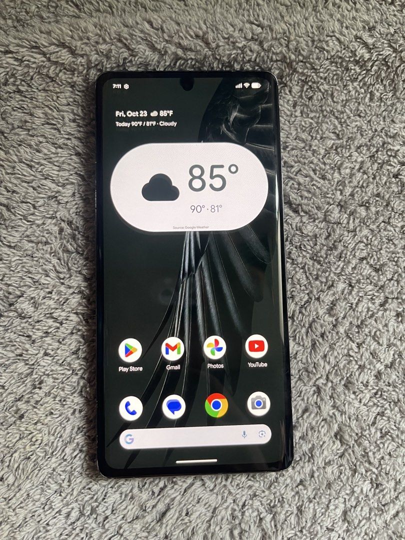 RUSH GOOGLE PIXEL 7 PRO 12/128GB (Category: Google Pixel) located in Manila. Submitted by thegreatfones (Listing ID 1469756720, Image 3). Description: SALE/SWAP PIXEL 7 pro by Google Us variant Openline Anysim REPLACED ORIG OLED DISPLAY SPOT DOT LANG TAAS PARANG DESIGN LANG DARK MODE D KITA ALL WORKING PO NOT AFFECTING CAMERAS FOR PHOTOGRAPHERS JAAN SUPERBLINAW NG CAMERA 50MP OIS TRIPLE MAIN FLAGSHIP TENSOR G2 12GB RAM VERSION +128GB AMOLED DISPL