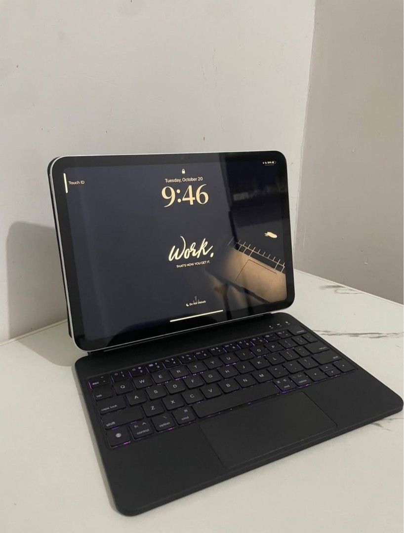 RUSH SELL IPAD 10TH GENERATION WIFI 64 GB - SILVER (Category: iPad) located in Dasmarinas. Submitted by pochaccosells (Listing ID 1469757357, Image 2). Description: Hi! Looking for a buyer for an iPad 10th Generation (WiFi) 64GB - Silver. NO HISTORY OF REPAIR - FIRST OWNER NO ISSUE, ALL WORKING (Touch ID & True Tone) Front and Back Camera in Good Condition Inclusions (Worth 5k+): - Goojodoq Magic Keyboard - Goojodoq 13 Pencil - Detachable Magneti