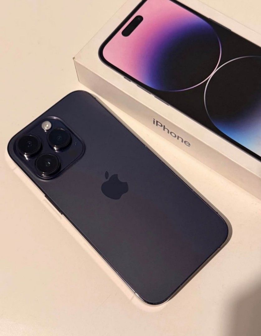RUSH SELL IPHONE 14 PRO MAX 256 GB DEEP PURPLE (Category: iPhone 14 Series) located in Dasmarinas. Submitted by pochaccosells (Listing ID 1469756535, Image 3). Description: Hi! Looking for a buyer for a Preloved iPhone 14 Pro Max in Deep Purple. RFS: Will upgrade NO ISSUE, NO HISTORY OF REPAIR, NEVER BEEN OPENED Specs / Details: - 256GB Storage - Open line, with Dual physical sim - 76% Battery Health (original, still lasts a day) - All functions 