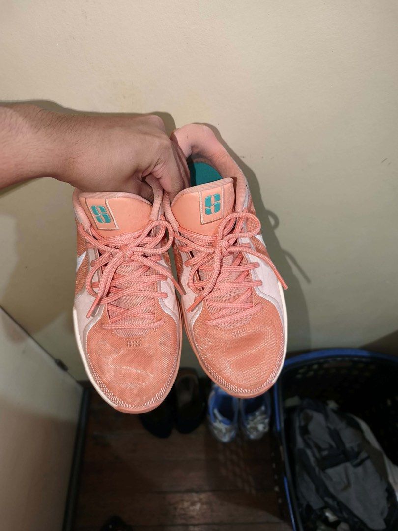 Sabrina 2 Apricot (Category: Sneakers) located in Baguio. Submitted by tolentinojes (Listing ID 1469584766, Image 1). Description: FOR SALE SABRINA 2 APRICOT SIZE 7.5 WOMENS 9/10 CONDITION P 2,500 + SF.
