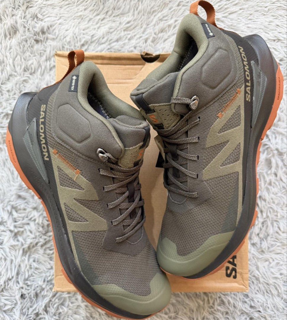 Salomon Elixir Activ Mid GTX Peat (Category: Casual Shoes) located in Quezon City. Submitted by shoeplug.ph (Listing ID 1469665917, Image 1). Description: Salomon Elixir Activ Mid GTX Peat size 12us brandnew / complete ₱4,500 (srp 13k).