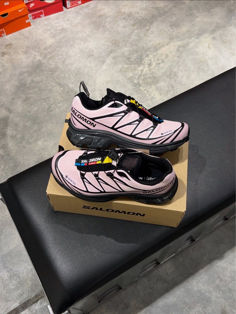 Salomon XT6 GTX Black Pink (Category: Sneakers & Footwear) located in Manila. Submitted by miggy.dee (Listing ID 1469693595, Image 2). Description: Salomon XT6 GTX Black Pink Available on hand! ₱10,000 Sizes 8-13 ❗️Limited stock only. 🚚We deliver nationwide. 📩Pm for more details..
