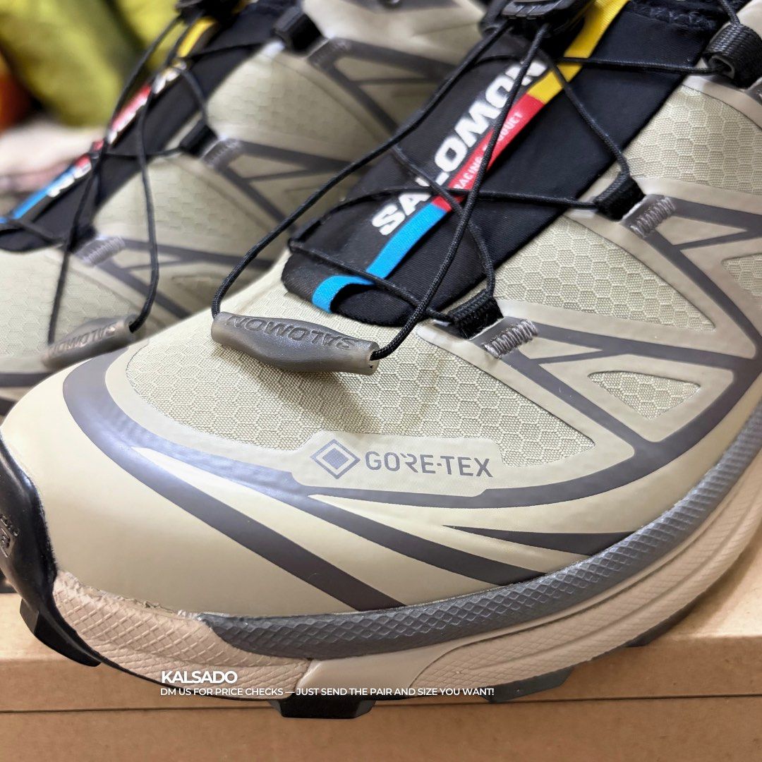 SALOMON XT-6 WHITE PEPPER (Category: Sneakers) located in Marikina City. Submitted by kalsado.ph (Listing ID 1469679797, Image 2). Description: 100% Legit | Money-Back Guarantee!💯 DM us for price checks — just send the pair and size you want! SLMN XT-6 GORE TEX WHITE PEPPER SILVER SAGE ONHAND: 7us / 8us / 9us -12,500 Marikina City, NCR Prices may change without prior notice. #price #philippines #salomon #goretex #xt6.