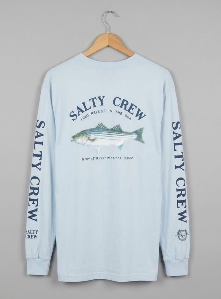 SALTY CREW S/SHIRT (Category: Tshirts & Polo Shirts ) located in Davao. Submitted by ronz31 (Listing ID 1469688412, Image 2). Description: PTPA/FS SALTY CREW S/SHIRT MEDIUM WITH BACKHIT AND SLEEVES W:20.5" L:29" DM📩📩📩.