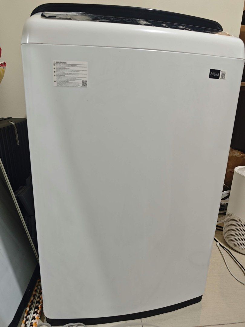 Samsung Digital Inverter Top Load Washing Machine (Category: Washing Machines and Dryers) located in Quezon City. Submitted by bedseller00 (Listing ID 1469616414, Image 2). Description: Usage: 2 years RFS: Upgraded Exclusions: Hoses Location: Near GMA Kamuning.