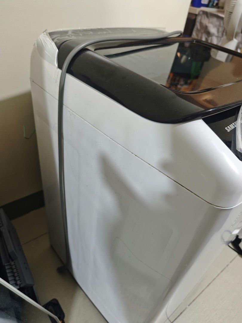 Samsung Digital Inverter Top Load Washing Machine (Category: Washing Machines and Dryers) located in Quezon City. Submitted by bedseller00 (Listing ID 1469616414, Image 3). Description: Usage: 2 years RFS: Upgraded Exclusions: Hoses Location: Near GMA Kamuning.