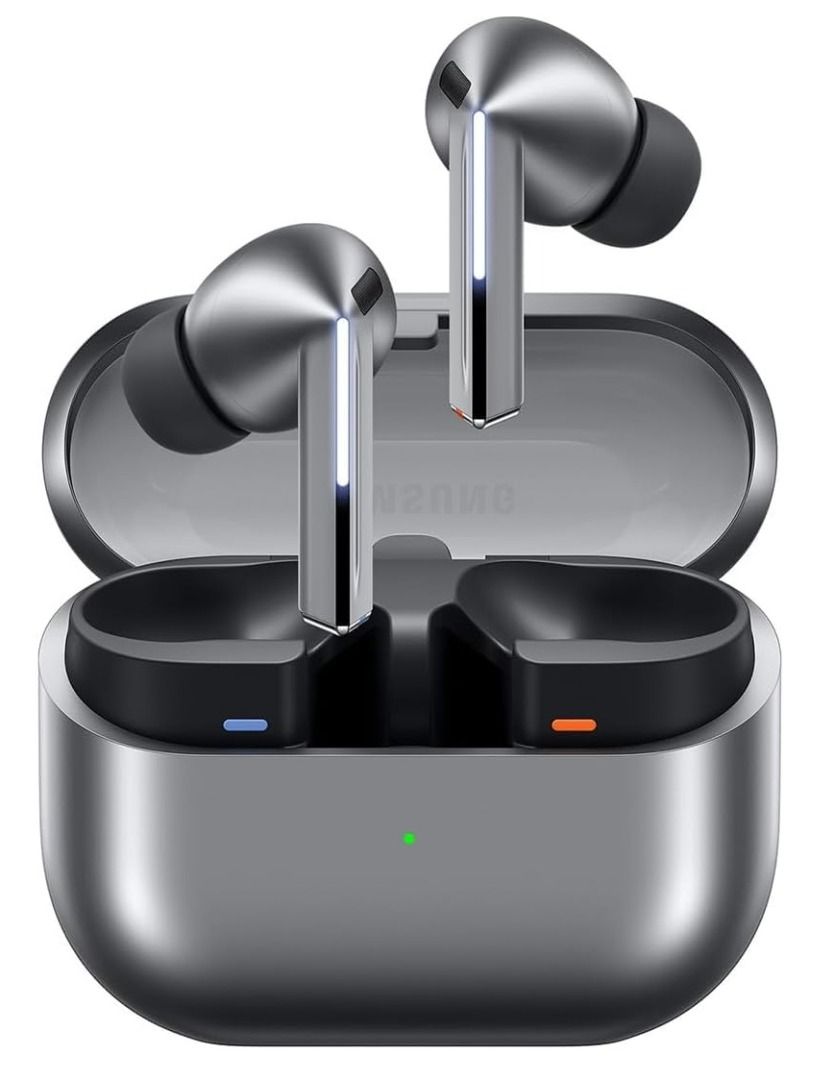 Samsung Galaxy Buds3 Pro Silver Wireless Earbuds (Category: Earphones) located in General Trias. Submitted by huwjonesdubai (Listing ID 1469590722, Image 2). Description: 🎧 FOR SALE: SAMSUNG GALAXY BUDS3 PRO — SILVER ✨ 🎵 PREMIUM SOUND • ANC • 360° AUDIO • LIKE NEW Experience immersive sound with Samsung’s premium Galaxy Buds 3 Pro perfect for music, calls, travel, workouts, and everyday use. 🔥 KEY FEATURES • 🎧 Hi-Fi Sound — rich, detailed aud