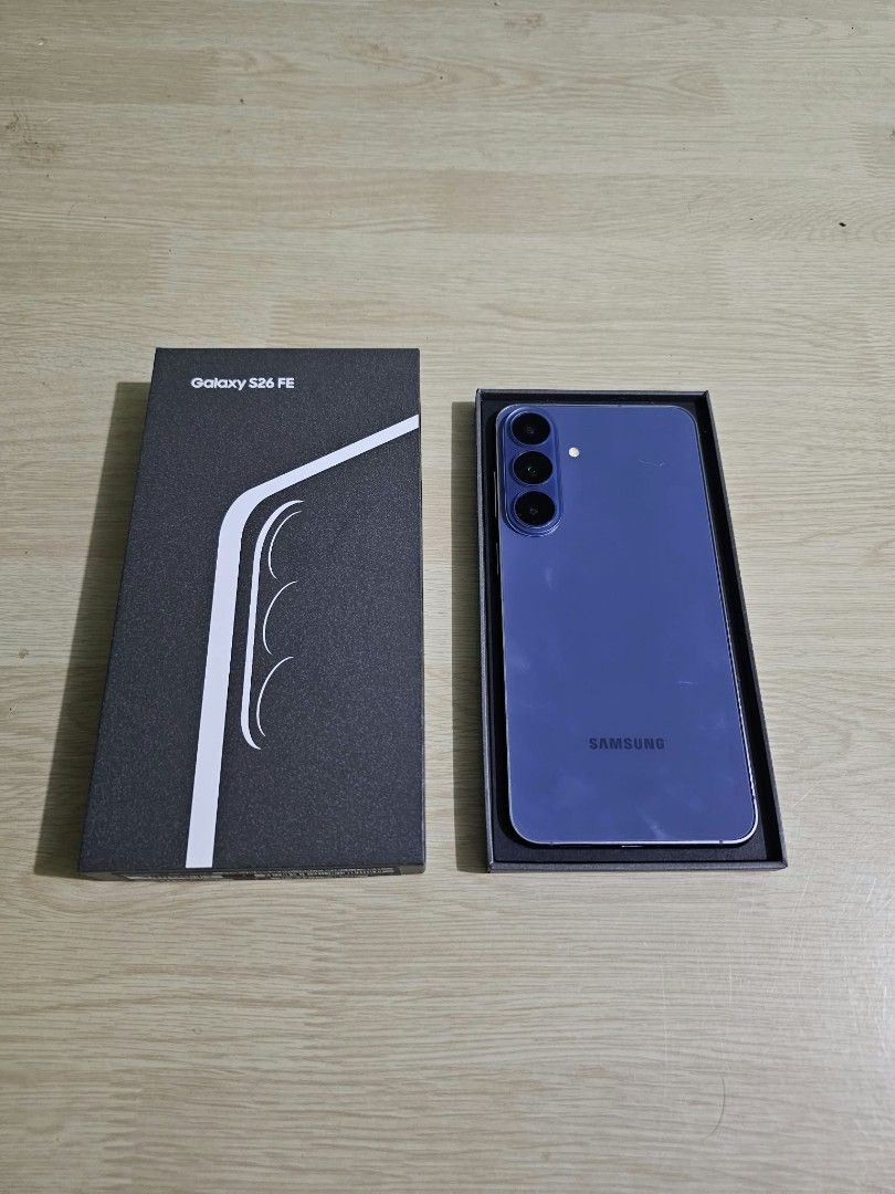 Samsung Galaxy S26 FE 256GB weeks old (Category: Samsung) located in Pasay City. Submitted by mxcfire021 (Listing ID 1469655229, Image 1). Description: 30k openline ntc 256GB not finance with Reciept.