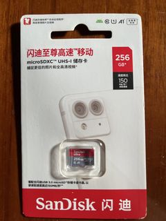 全新有單 SanDisk Creator micro SD Card 128GB A2 V30 UHS-I with Adapter, 手提 ...