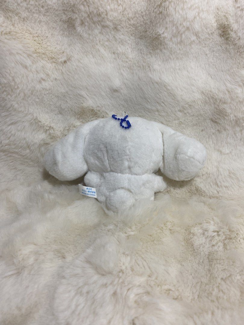 Sanrio’ Cinnamoroll plush charm (Category: Plushies & Soft Toys) located in Kalibo. Submitted by ollie_stuffshop (Listing ID 1469672108, Image 2). Description: Before you send your inquiries: ❗️Last Price is already posted ❗️Manage your expectations, WYSIWYG ❗️May need washing ❗️Dropoff is every Wednesday & Sunday.