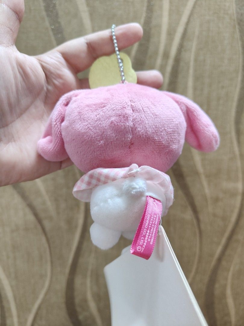 Sanrio My Melody Plush Charm (Category: Plushies & Soft Toys) located in Santa Rosa. Submitted by mmps249.1 (Listing ID 1469711128, Image 2). Description: Crossposted Mine now, pay now shipping courier: JRS only Gcash payment upon order No reservations.