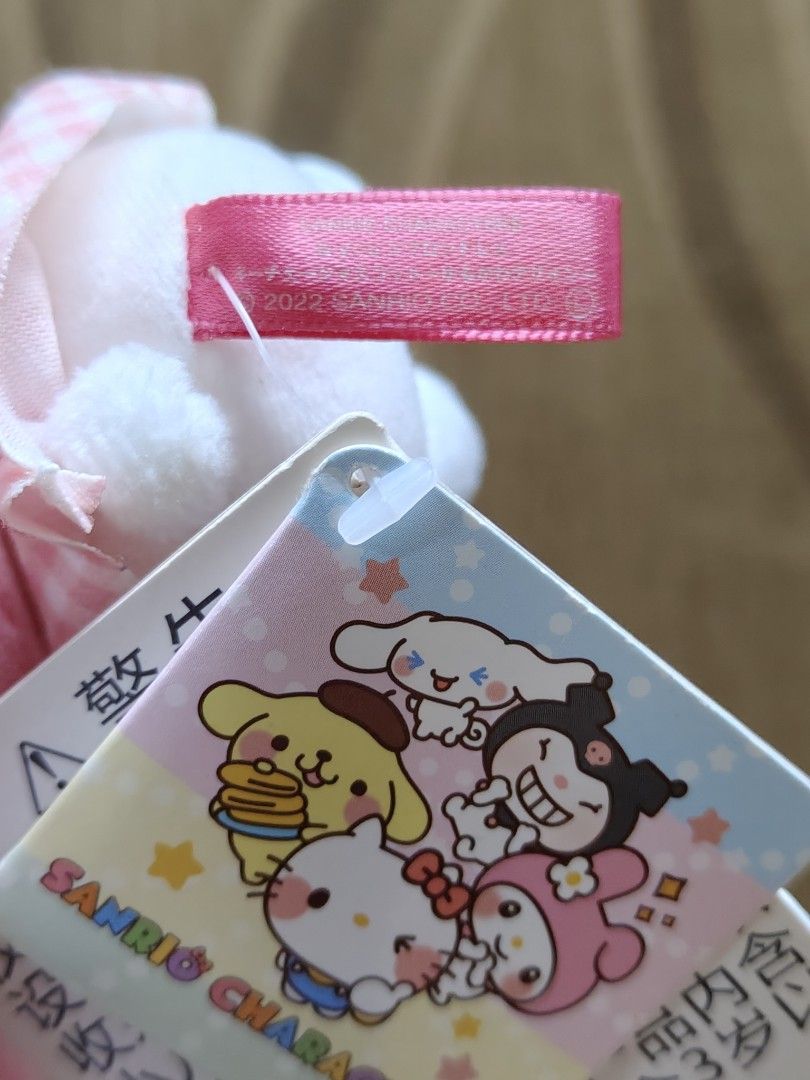Sanrio My Melody Plush Charm (Category: Plushies & Soft Toys) located in Santa Rosa. Submitted by mmps249.1 (Listing ID 1469711128, Image 3). Description: Crossposted Mine now, pay now shipping courier: JRS only Gcash payment upon order No reservations.