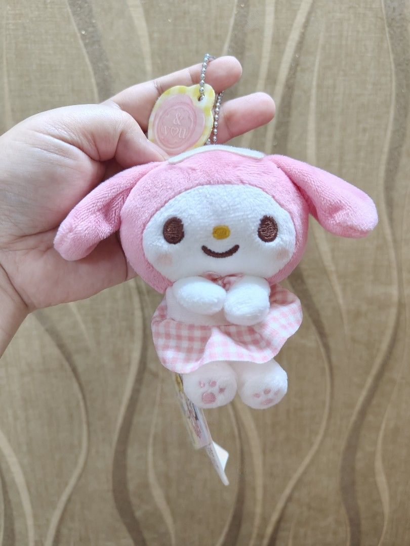 Sanrio My Melody Plush Charm (Category: Plushies & Soft Toys) located in Santa Rosa. Submitted by mmps249.1 (Listing ID 1469711128, Image 1). Description: Crossposted Mine now, pay now shipping courier: JRS only Gcash payment upon order No reservations.