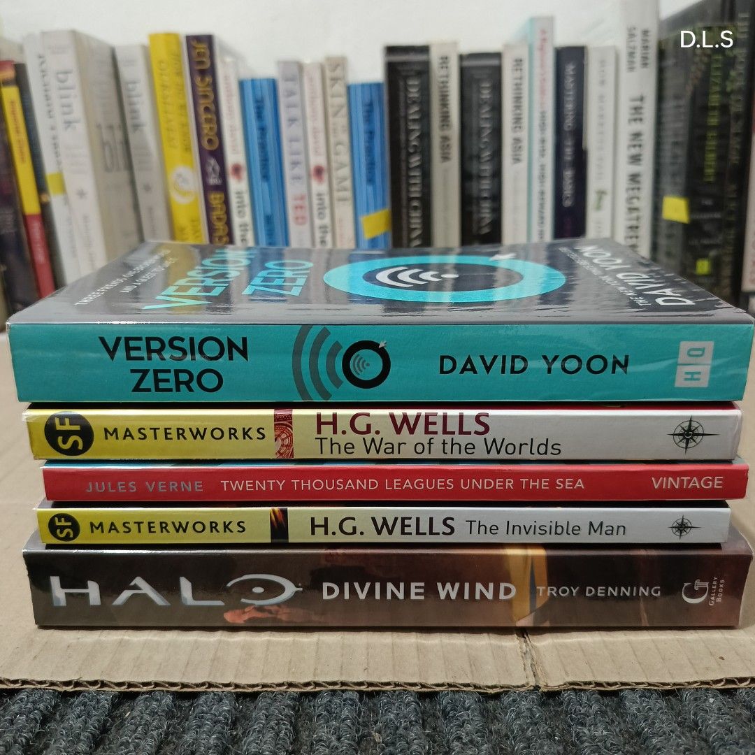 SCI-FI & CLASSIC BOOKS (Category: Storybooks) located in Manila. Submitted by x_danilo (Listing ID 1469598844, Image 1). Description: PLEASE READ HERE: SCI-FI & CLASSIC BOOKS FOR SALE! These books are remaindered copies, some of them are still sealed with a minimal issues such as foxing marks on edges. No missing pages, no annotations & penmarkings. All books have an intact spine. Books are also wrapped with plastic cover. The book titles are the