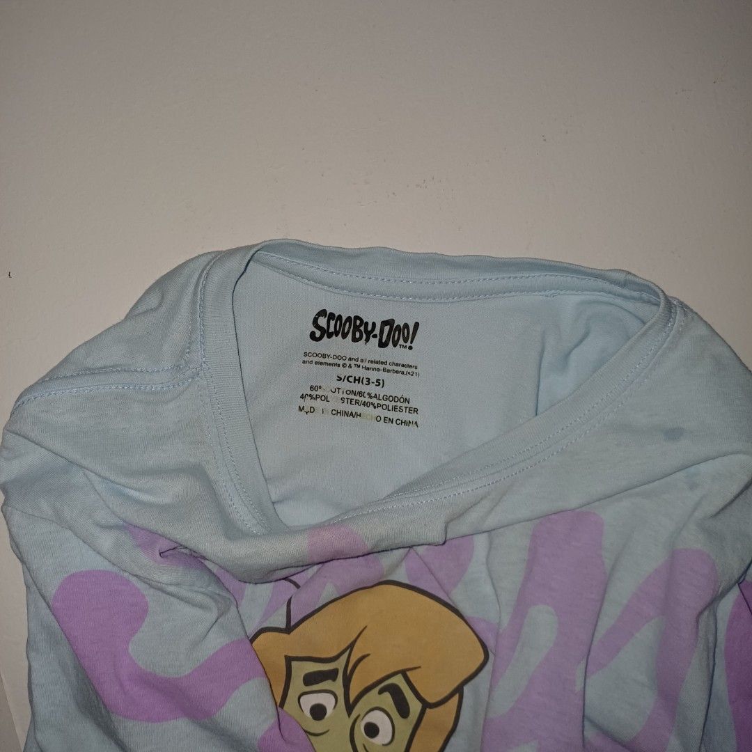 Scooby-Doo Graphic T-Shirt (Category: Shirts) located in Pasig City. Submitted by padillaaub64242 (Listing ID 1469656762, Image 2). Description: - Scooby Doo Shirt - Size Small on Tag Fit to Medium - 19×26 Inches.