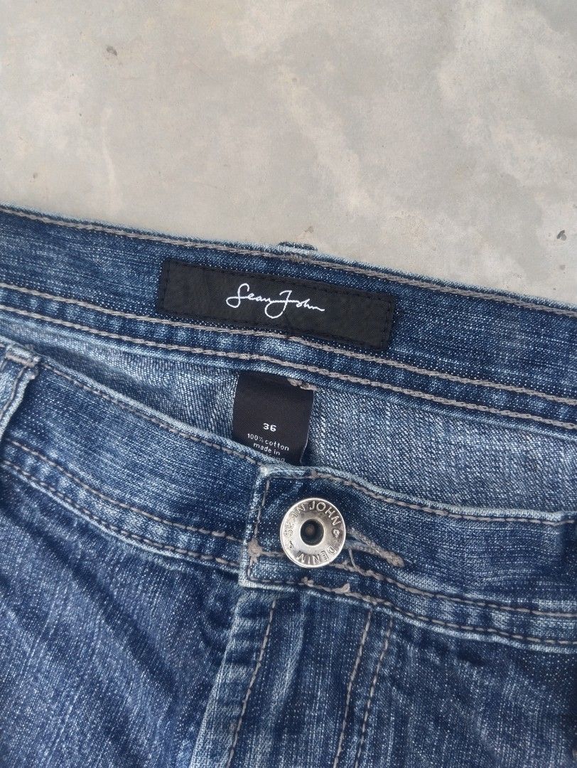 Seanjohn (Category: Jeans) located in Mandaue City. Submitted by thrifted.coo (Listing ID 1469700245, Image 3). Description: Altered pants W-36 L-40.5 T-15 Hem-10.