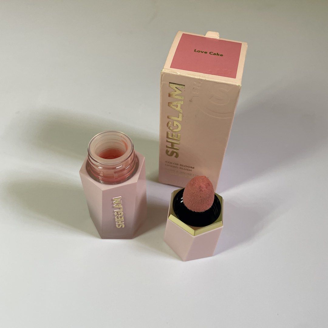 SHEGLAM Liquid Blush Love Cake (Category: Makeup) located in Caloocan City. Submitted by swiftcloud506 (Listing ID 1469621949, Image 1). Description: - Brand: SHEGLAM - Product: Color Bloom Liquid Blush - Shade: Love Cake - never used, swatched only rfs: double checkout.
