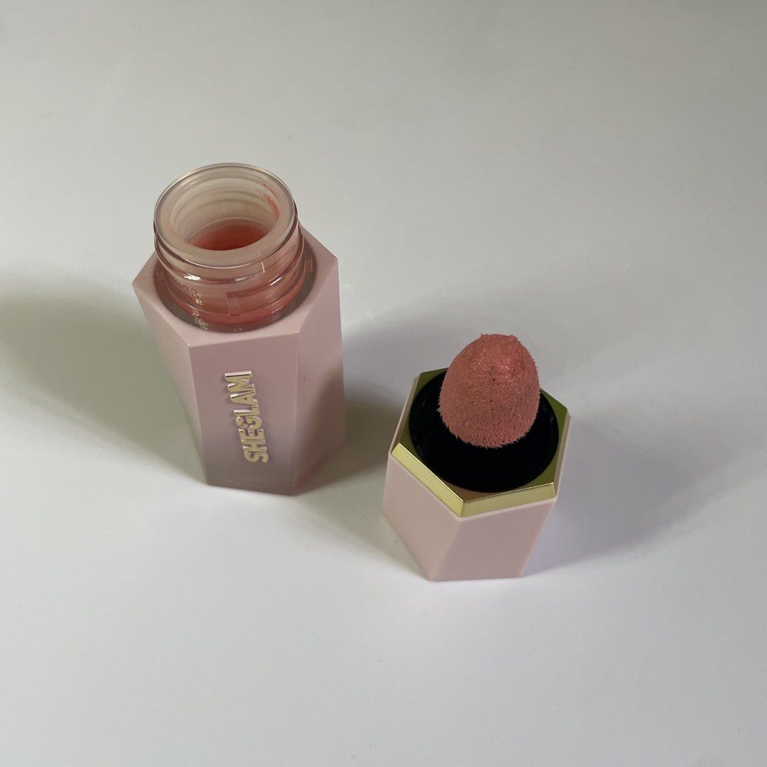 SHEGLAM Liquid Blush Love Cake (Category: Makeup) located in Caloocan City. Submitted by swiftcloud506 (Listing ID 1469621949, Image 2). Description: - Brand: SHEGLAM - Product: Color Bloom Liquid Blush - Shade: Love Cake - never used, swatched only rfs: double checkout.