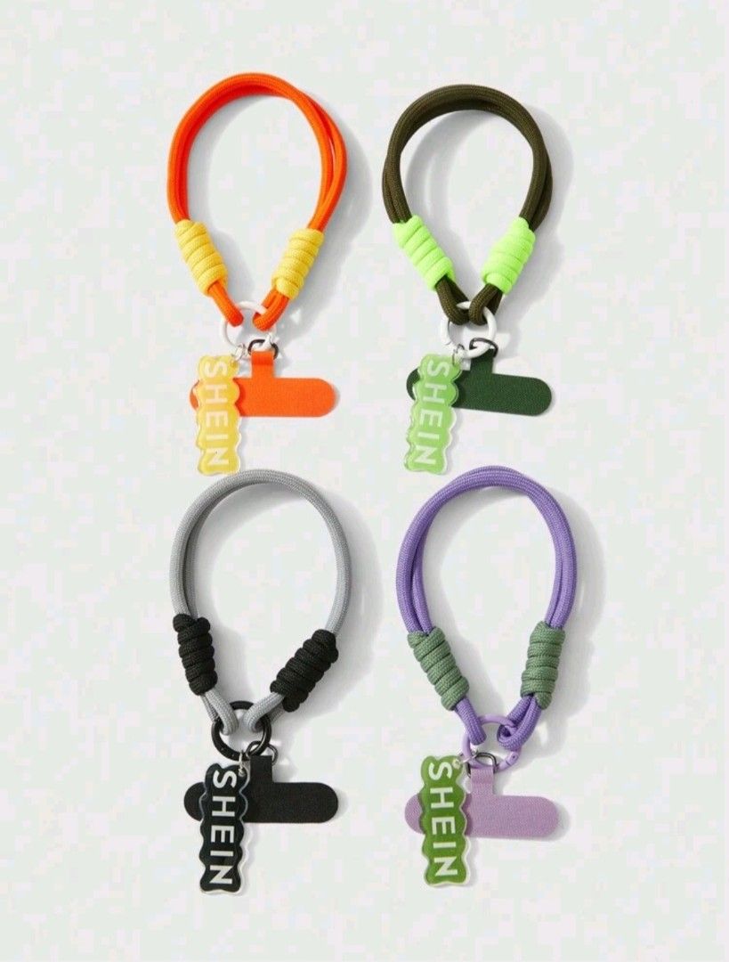 SHEIN Phone Lanyard Wrist Strap Set (Category: Cases & Sleeves) located in Manila. Submitted by declutter1202 (Listing ID 1469697805, Image 3). Description: available color: orange loc: binondo manila.
