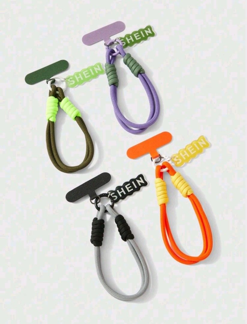 SHEIN Phone Lanyard Wrist Strap Set (Category: Cases & Sleeves) located in Manila. Submitted by declutter1202 (Listing ID 1469697805, Image 1). Description: available color: orange loc: binondo manila.