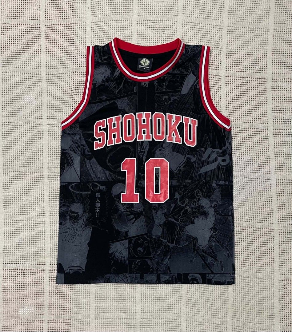 Slam Dunk Jersey Hanamichi Sakuragi (Category: Tshirts & Polo Shirts ) located in Bacolod City. Submitted by abkicks_apparel (Listing ID 1469728052, Image 1). Description: Slam Dunk Jersey Hanamichi Sakuragi Medium on Tag W20 L27 Authentic Original As New Condition No Hidden Issues .
