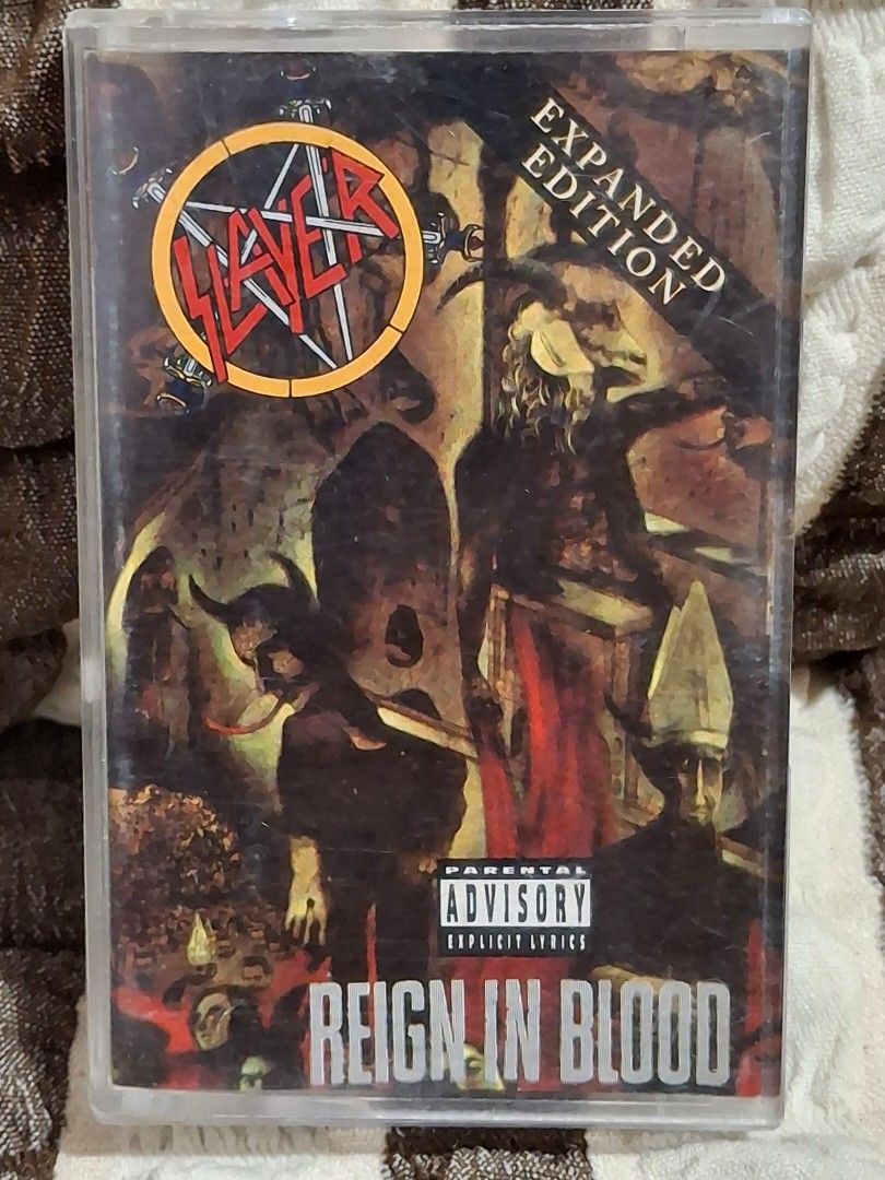 Slayer - Reign in blood (Category: CDs & DVDs) located in Davao. Submitted by vintageklasiks (Listing ID 1469661820, Image 1). Description: .